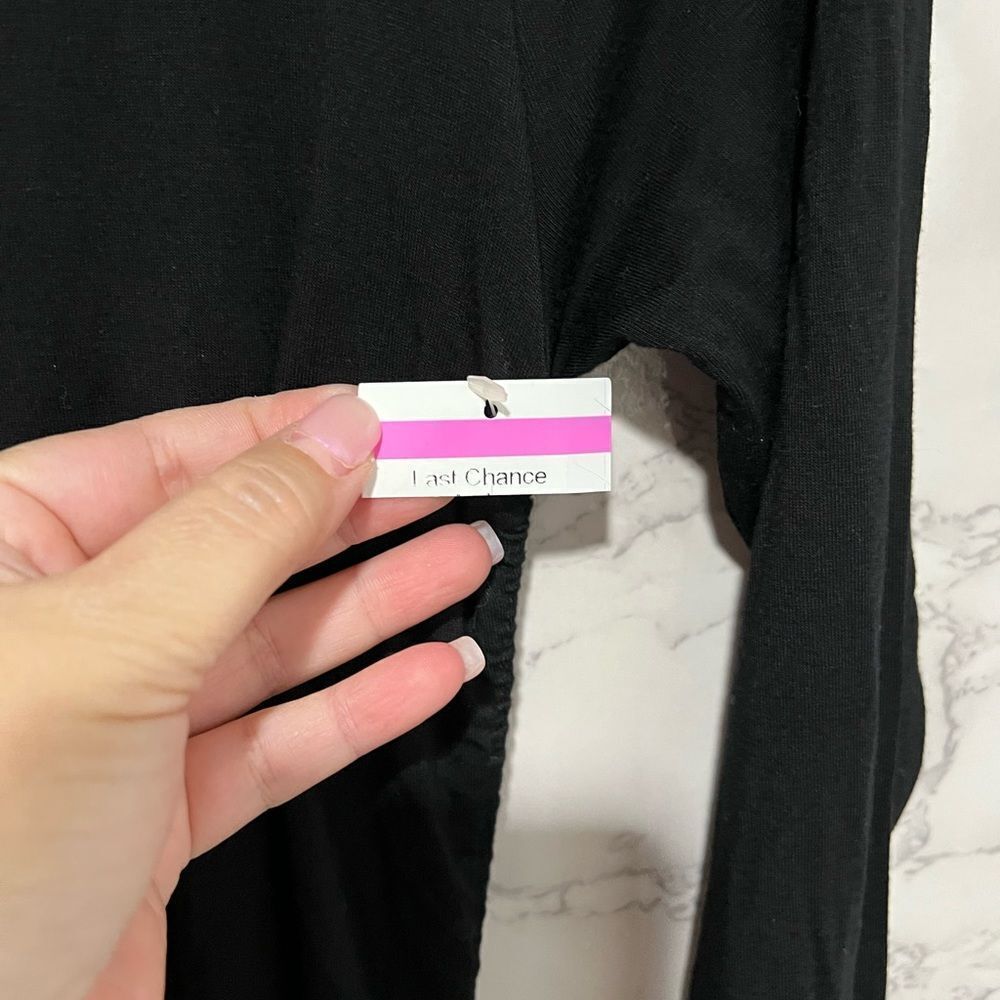 Good American Slinky Ruched Long Sleeve Dress - Picture 6 of 11